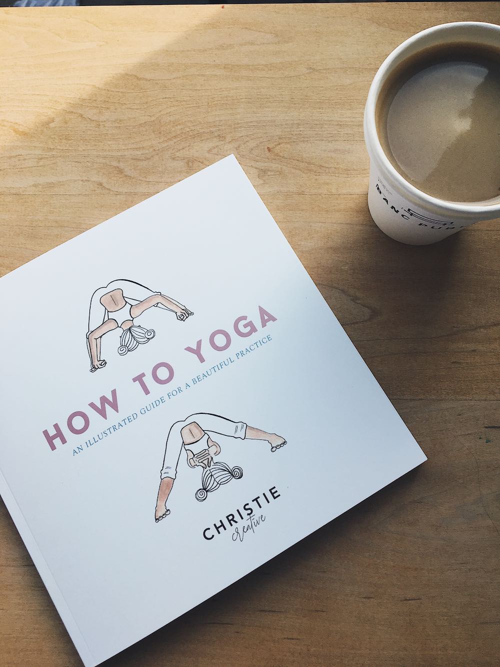 illustrated book entitled How to Yoga by Christie